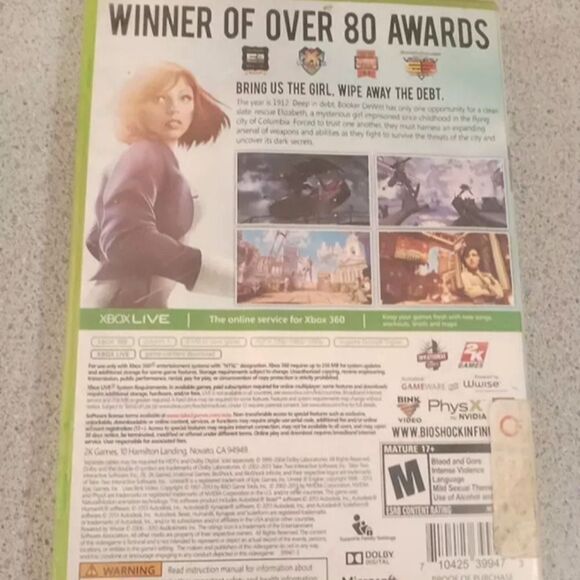 BioShock Infinite (Microsoft Xbox 360, 2013) - Picture 4 of 4